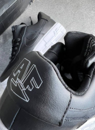 Кроссовки Nike Air Force 1 Pixel Black White живое фото 4