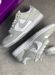 Кроссовки Nike Dunk SB Low Grey Fog живое фото 1